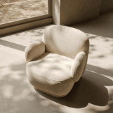 Rain Flower Single Seater Office Fabric Lounge Sofa Chair - Gavisco Office Furniture